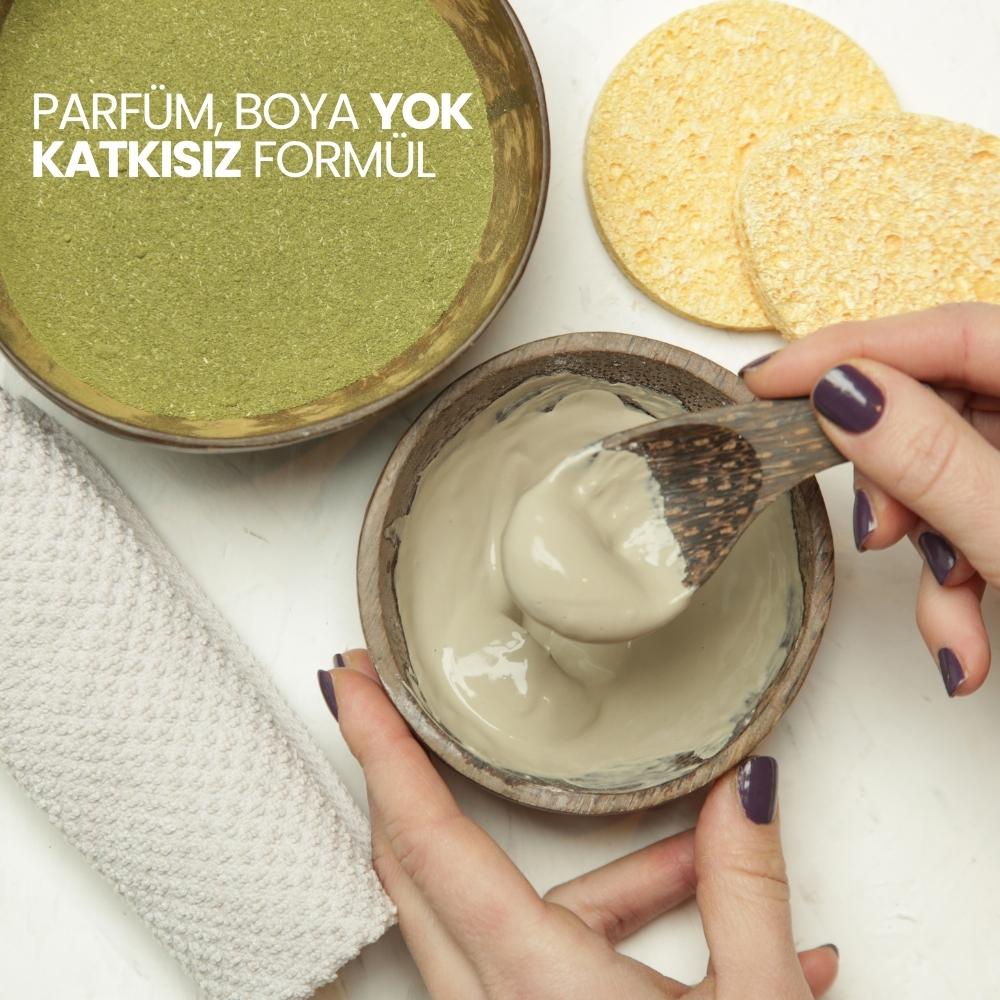 DERMAVERT™ Yeşil Kil Maskesi Tozu